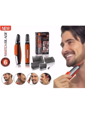 ÇOK SATAN Switch Bladies Profesyonel 6 Parça Pilli Tıraş Makinesi