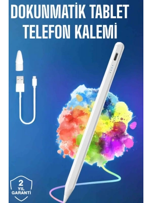 ÇOK SATAN Tablet Kalemi iOS Android Windows Uyumlu Yedek Uçlu Universal Çizim Kalemi