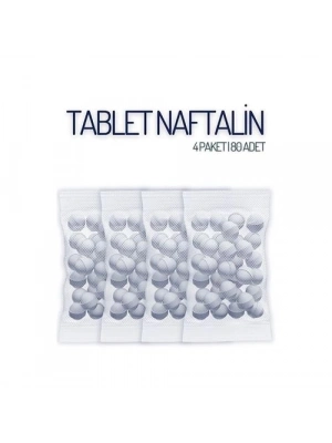 ÇOK SATAN Tablet Naftalin Güve Topu Naftalin 80 Adet 718