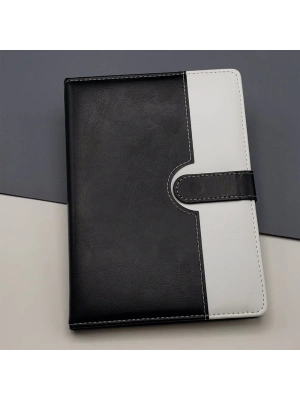 ÇOK SATAN Tarihsiz Ajanda Defter Siyah Beyaz Renk