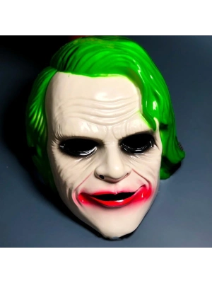 ÇOK SATAN The Dark Knight Joker Maskesi Yeşil