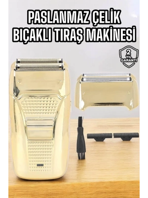 ÇOK SATAN Tıraş Makinesi Paslanmaz Çelik Şarjlı Taşınabilir