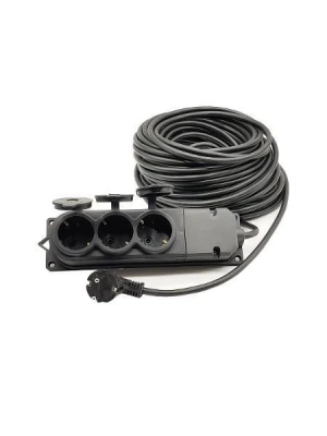 ® Topart 01559 30 Metre Grup Prizli Uzatma 3X1,5 Kablo