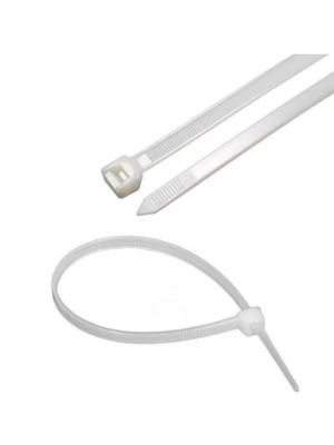 Tork Beyaz Kablo Bağı 2,5X200