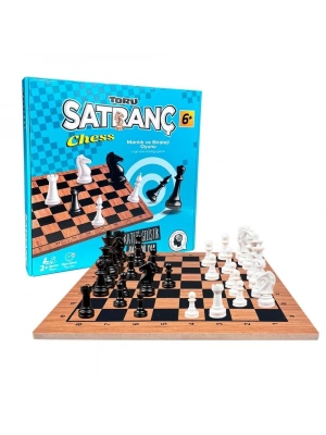 ÇOK SATAN TR5011 Toru Ahşap Satranç Seti