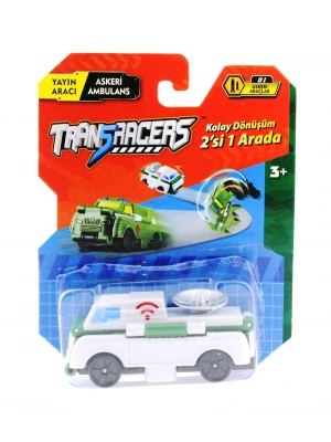 ÇOK SATAN Transracers Dönüşen Araçlar Askeri Araçlar Yayın Aracı / Ambulans