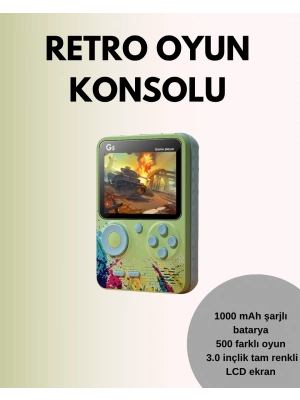 ÇOK SATAN TV Bağlantılı 500 Oyunlu Mini Gameboy Konsol