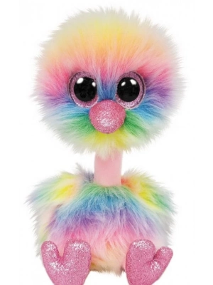 ÇOK SATAN TY Beanie Boos Deve Kuşu Asha Peluş 15 Cm