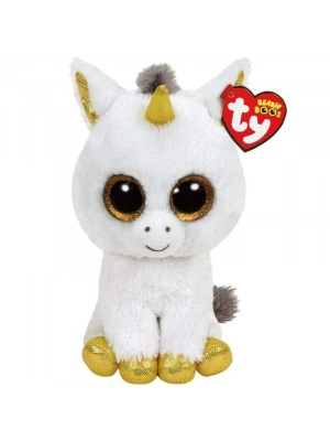 ÇOK SATAN Ty Beanie Boos Peluş Beyaz Unicorn Pegasus 25 cm