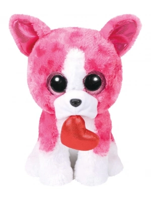 ÇOK SATAN Ty Beanie Boo´s Pembe Köpek Romeo Peluş 25 Cm