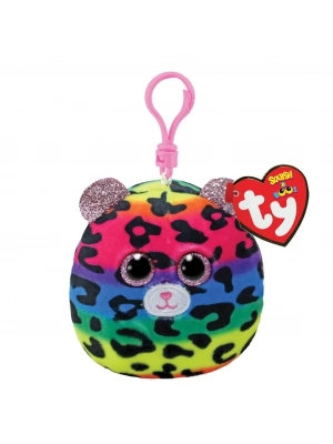ÇOK SATAN Ty Squishy Beanies Peluş Leopar Anahtarlık Dotty
