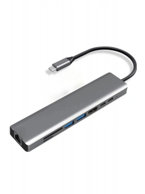ÇOK SATAN Type-c To Hdtv Multifunction Adapter 8 Port Kablo