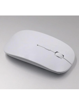 ÇOK SATAN Ultra İnce Usb Bilgisayar Pc Dizüstü Masaüstü Kablosuz Mouse (beyaz)