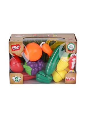 ÇOK SATAN URT007-KUTU-2AB 22 PCS KESİLEBİLİEN SEBZE MEYVELER