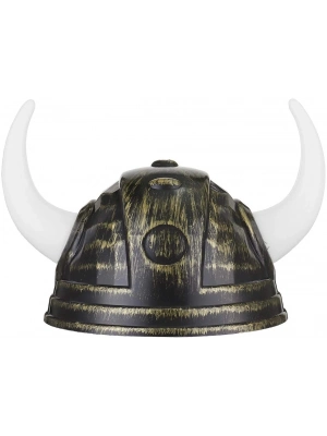 ÇOK SATAN Viking Başlığı Asteriks Başlığı Altın Renk