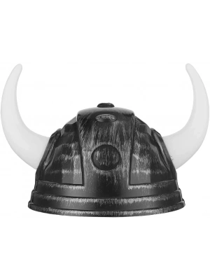 ÇOK SATAN Viking Başlığı Asteriks Başlığı Gümüş Renk