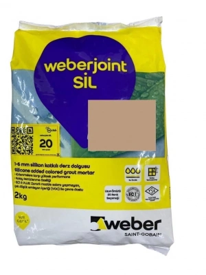 ® Weber Joint Sil 414 Granit Gri Derz Dolgu 2 Kg