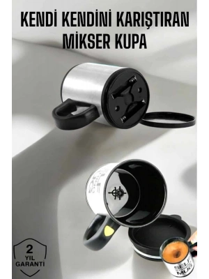 ÇOK SATAN Yazılı Mug Kupa Karıştırıcı Özelliği Ve Paslanmaz Çelik