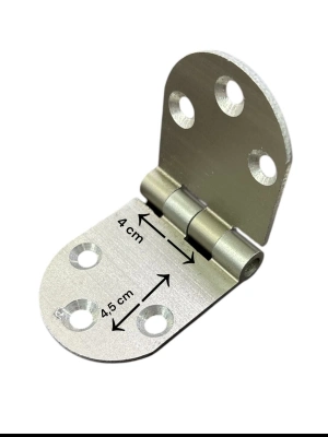 ® Yüksel Oval Alüminyum Kasa Menteşesi 4 cm