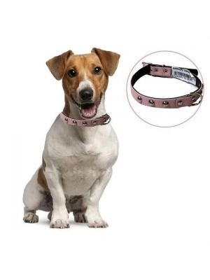 ÇOK SATAN Yumuşak Dokulu Deri Köpek Gezdirme Boyun Tasması Medium