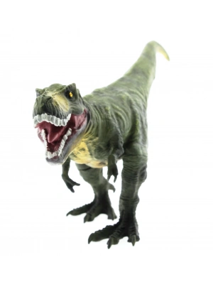 ÇOK SATAN Yumuşak Plastik 31 cm Dinozor Figür - Yeşil T-Rex