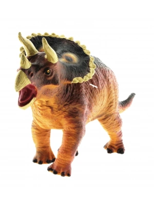 ÇOK SATAN Yumuşak Plastik Dinozor Figür - Triceratops