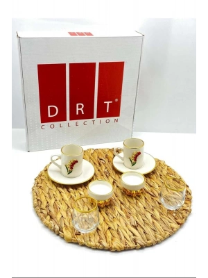 Collection Kahve Seti Lale Royaleks-DRT-6060-5