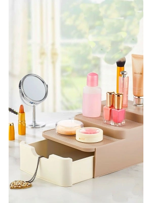 Compact Çekmeceli Ve Standlı Düzenleyici-  Makyaj Organizeri