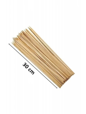 Çöp Şiş 30cm | Ahşap Çubuk | Royaleks-ALK-119