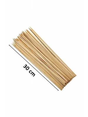 Çöp Şiş 30cm | Ahşap Çubuk | Royaleks-ALK-119