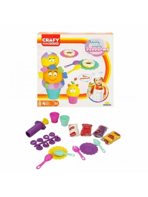 ® Crafy Buzzy Muzzy Dondurma Oyun Hamuru Seti 200 g 22 Parça