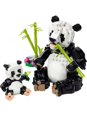 Creator 3ü 1 Arada Vahşi Hayvanlar: Panda Ailesi Oyun Seti 31165