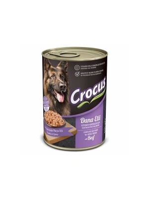 Crocus Dana Etli Köpek Yaş Maması 400 Gr