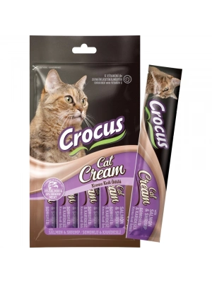 Crocus Somonlu Ve Karidesli Krema Kedi Ödülü 4x15g