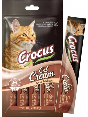 Crocus Yengeçli Krema Kedi Ödülü 4x15gr