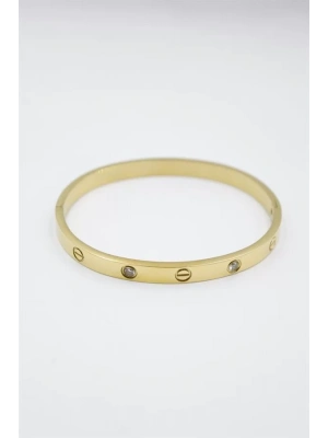 CRT Model Taşlı Bilezik - Altın