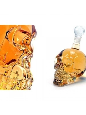 Crystal Head Kuru Kafa Cam Şişe 350 ml