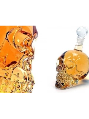 Crystal Head Kuru Kafa Cam Şişe 350 Ml