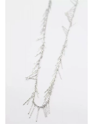 Çubuk Sallantılı  Kolye - Gümüş