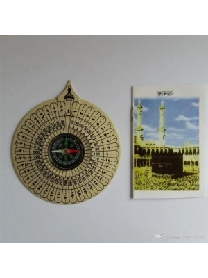 Cüzdan Şeklinde Kıble Tayini İçin Pusula