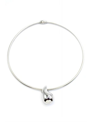 Damla Kolye - Gümüş