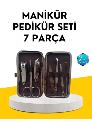 Dayanıklı Çelik Aletlerden Oluşan Kişisel Bakım Seti