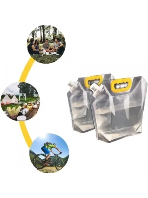 Dayanıklı Plastik İçecek Çantası 2 Litre