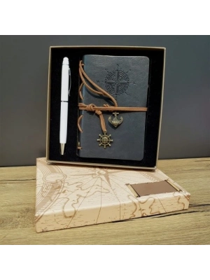 Defter Ve Kalem Kutulu Set