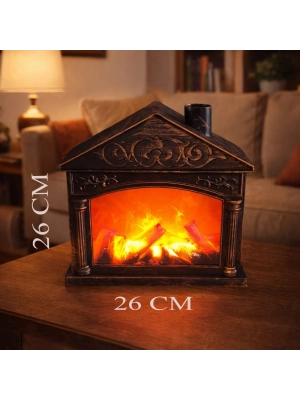 Dekoratif Ev Tasarımlı LED Şömine Işık