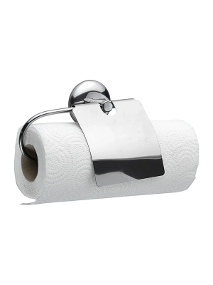 ®  Dekoratif Kapaklı Paslanmaz Kağıt Havluluk Rulo Havlu Tutacağı