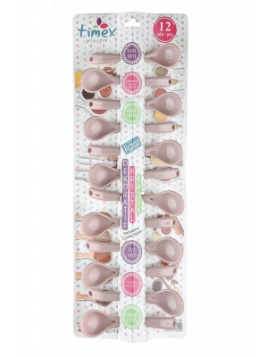 Dekoratif Kristal Kaşık Seti 12li Royaleks-TİM124