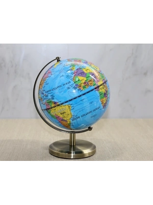 Dekoratif Masa Üstü Dünya Küre Alk3583