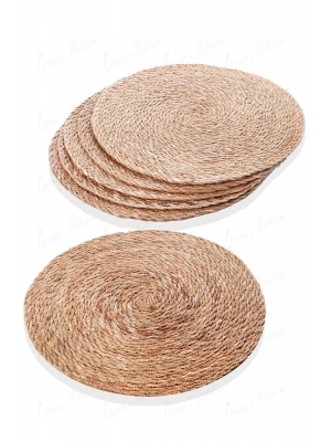 Dekoratif Modern 35 Cm Hasır Amerikan Servis 1 Adet Royaleks-BLSSGS35