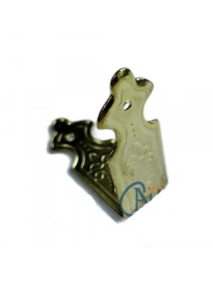 Dekoratif Sandık, Kutu Kenarı, 11x32mm, Sarı, 100 Adet